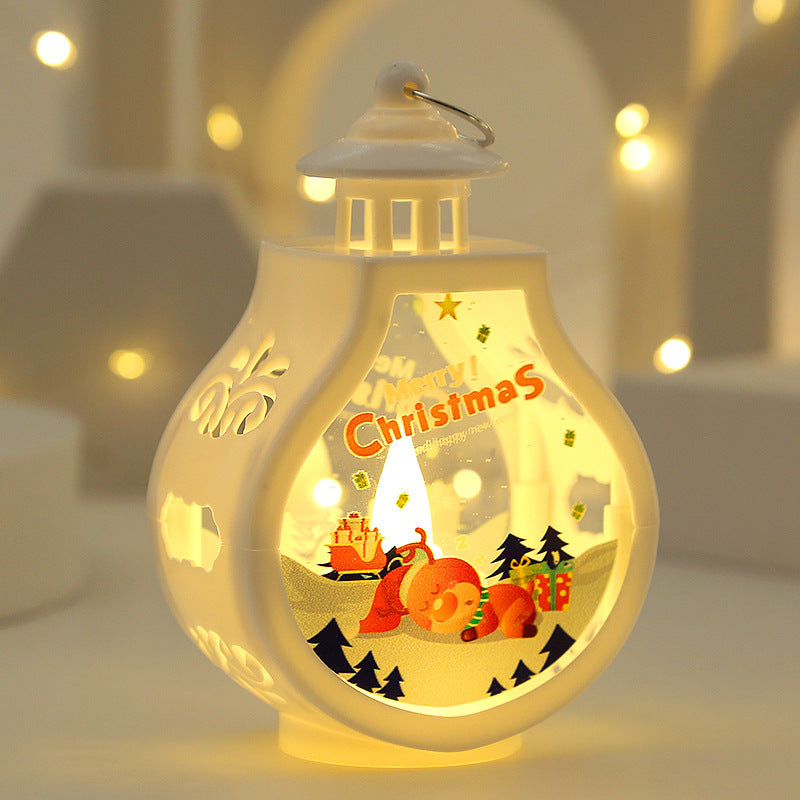 Bougie de Noël Romantique – Lumière Douce pour Ambiance Cosy et Festive