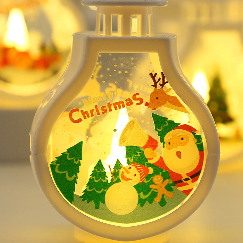 Bougie de Noël Romantique – Lumière Douce pour Ambiance Cosy et Festive