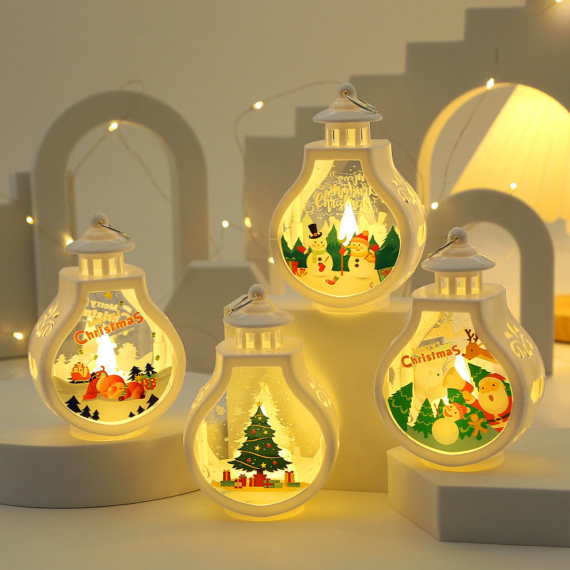 Bougie de Noël Romantique – Lumière Douce pour Ambiance Cosy et Festive